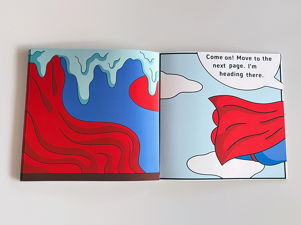 Humourous Comic and Sculpture