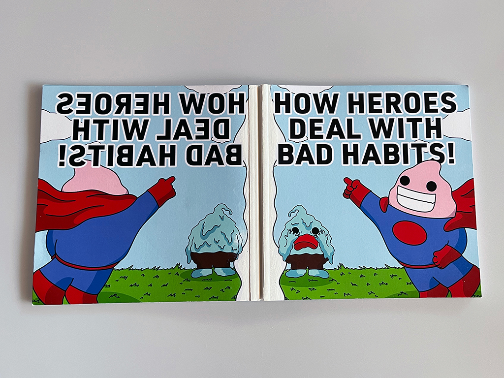 Humourous Comic and Sculpture