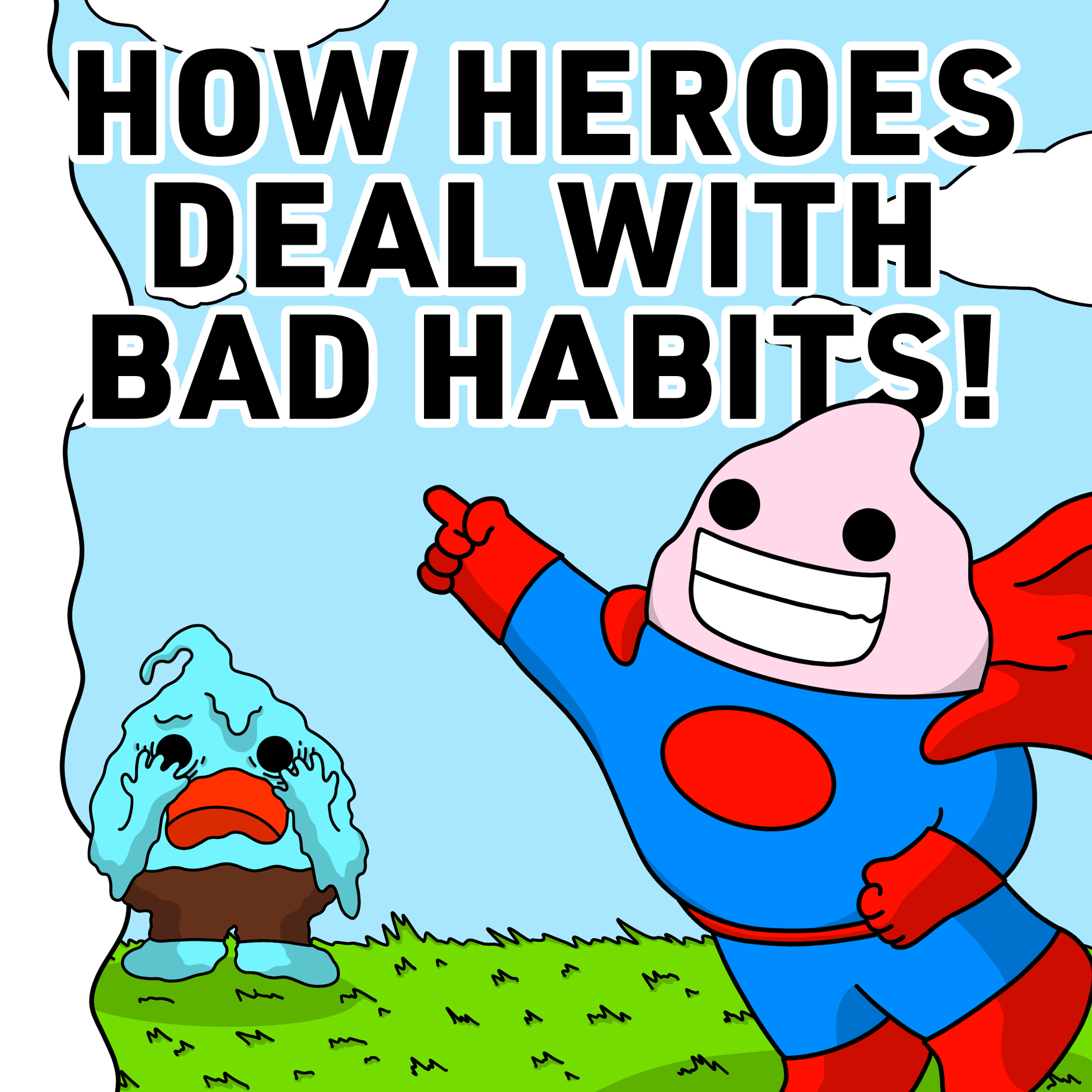 Humourous Comic and Sculpture