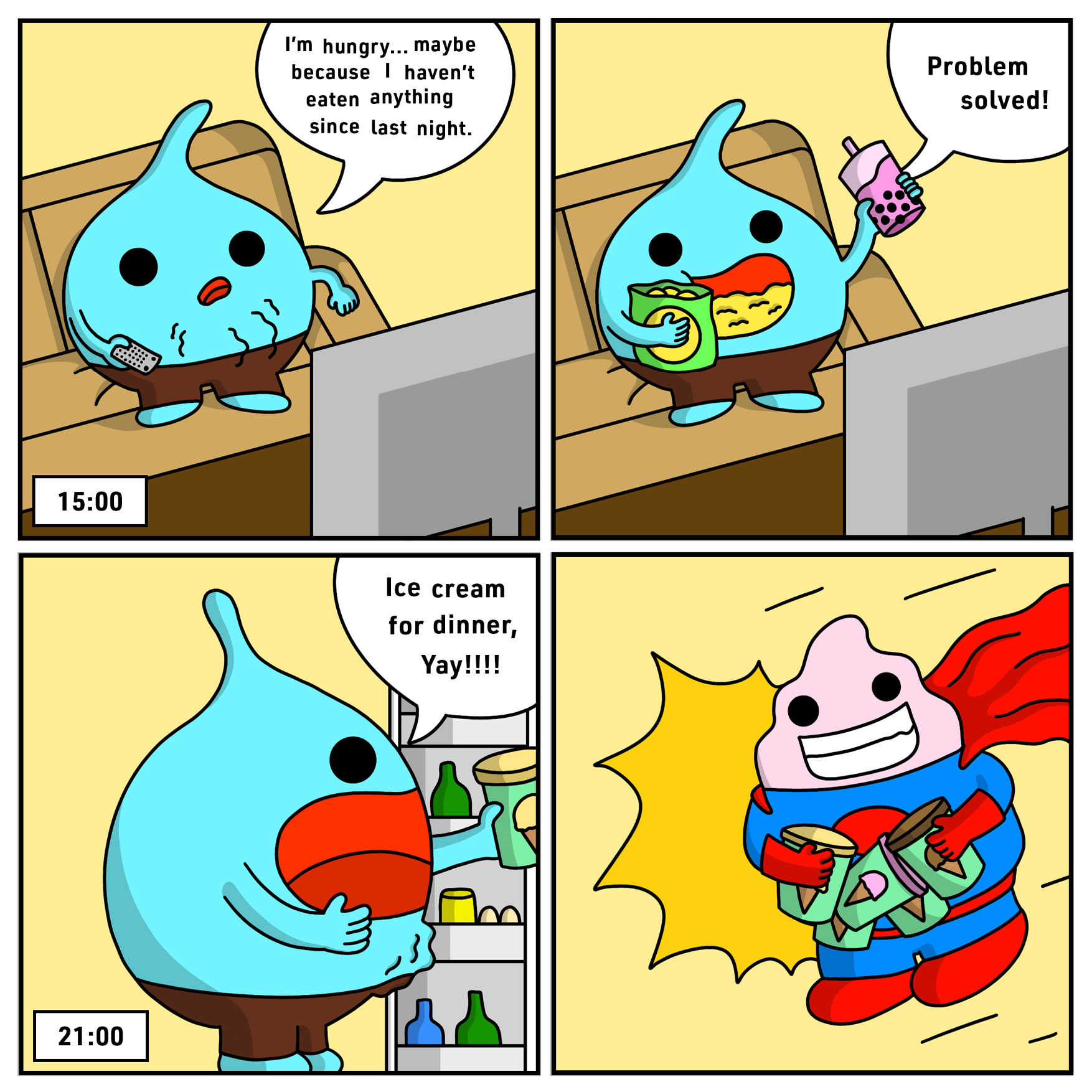 Humourous Comic and Sculpture