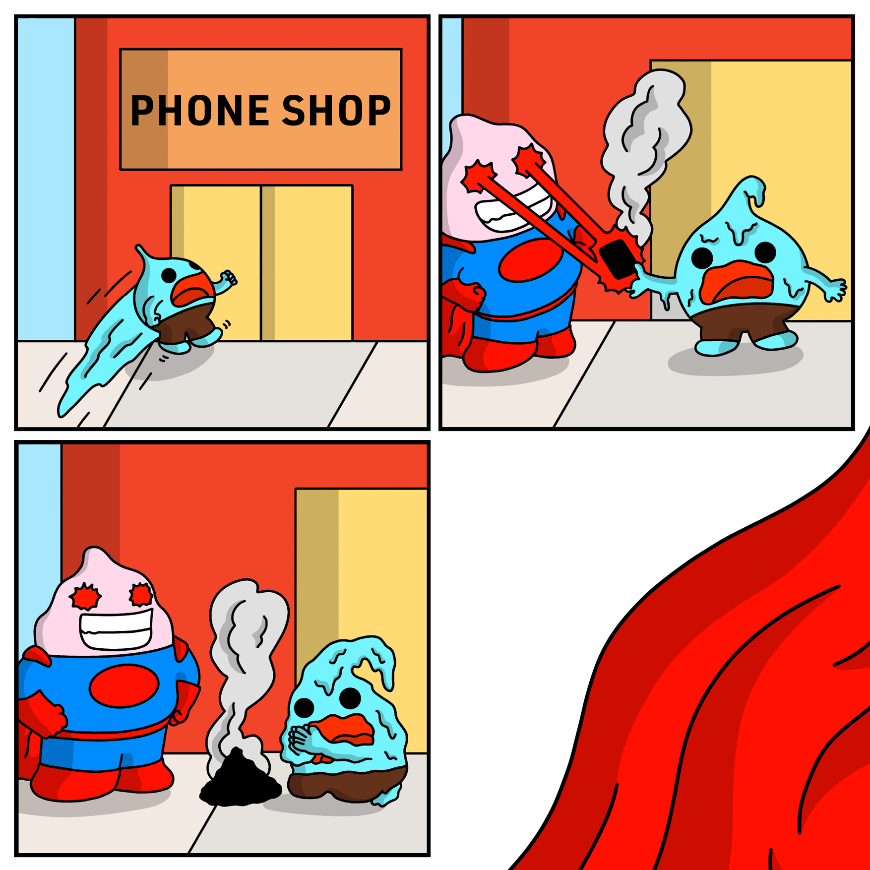 Humourous Comic and Sculpture