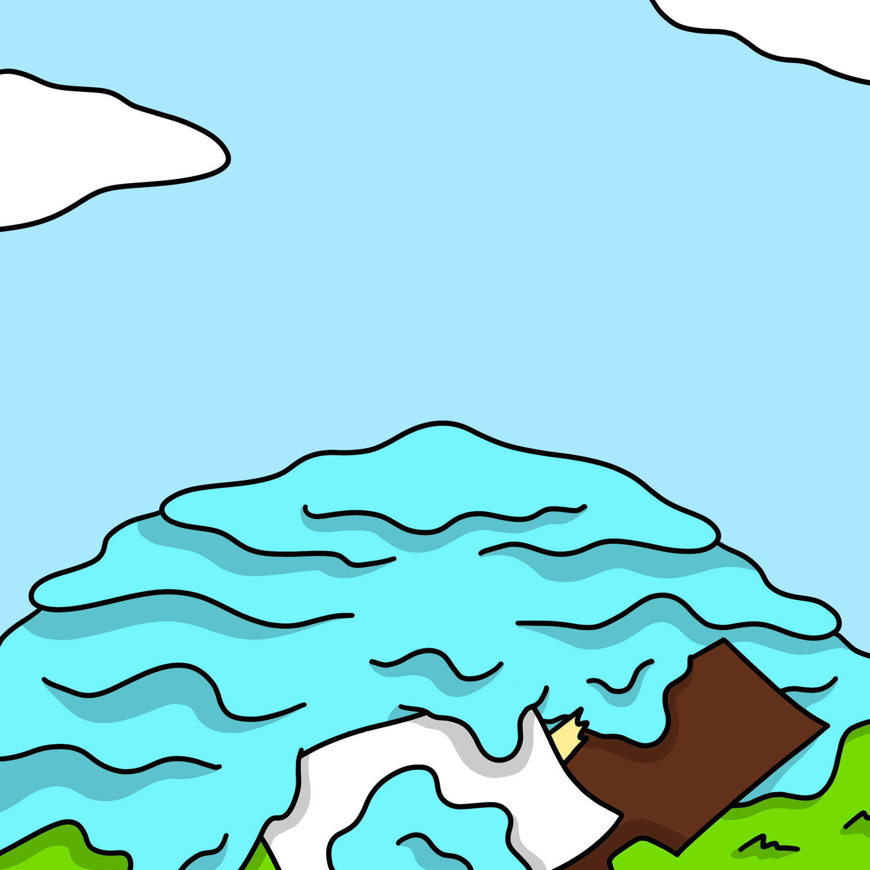 Humourous Comic and Sculpture