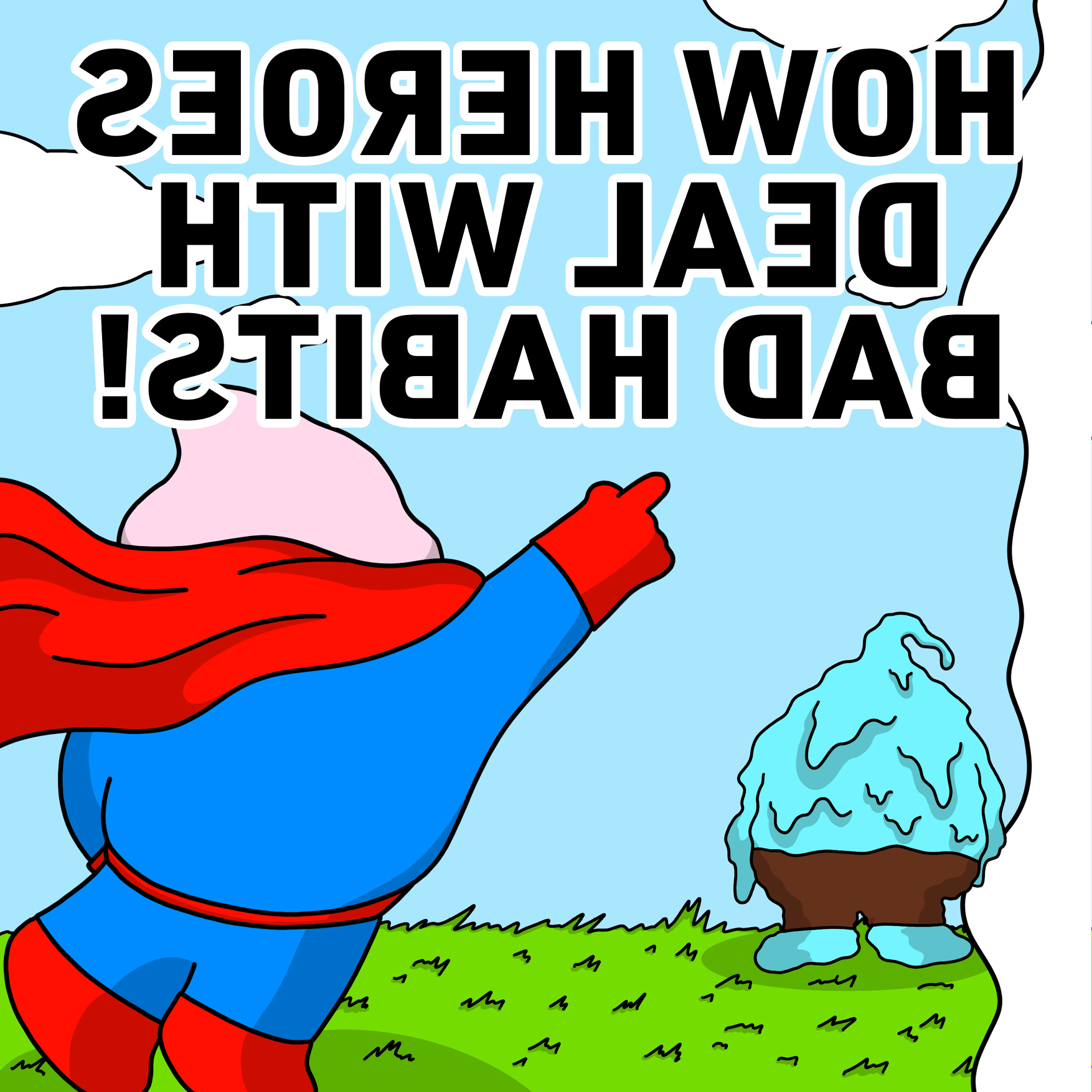 Humourous Comic and Sculpture