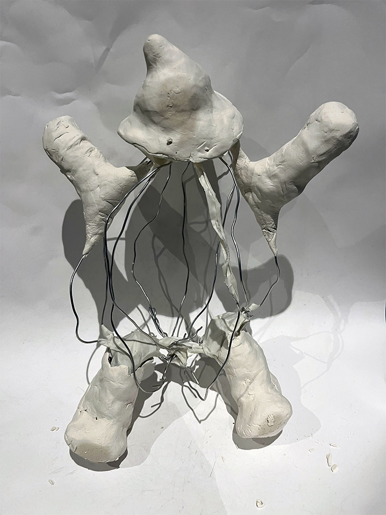 Humourous Comic and Sculpture