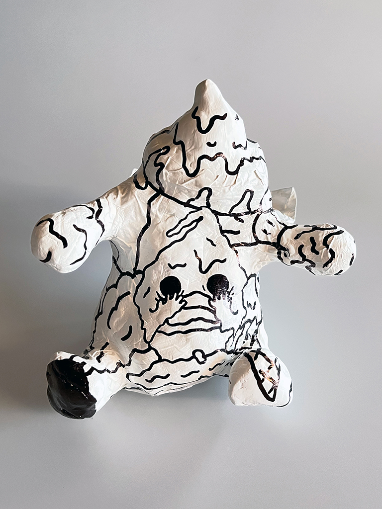 Humourous Comic and Sculpture