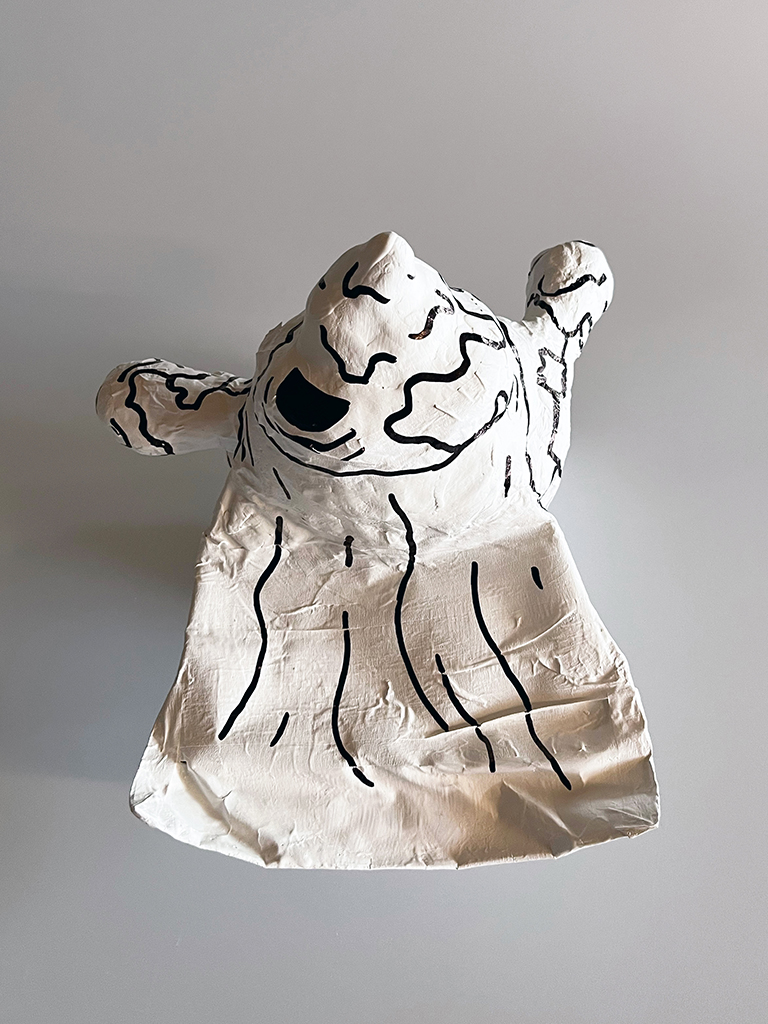 Humourous Comic and Sculpture