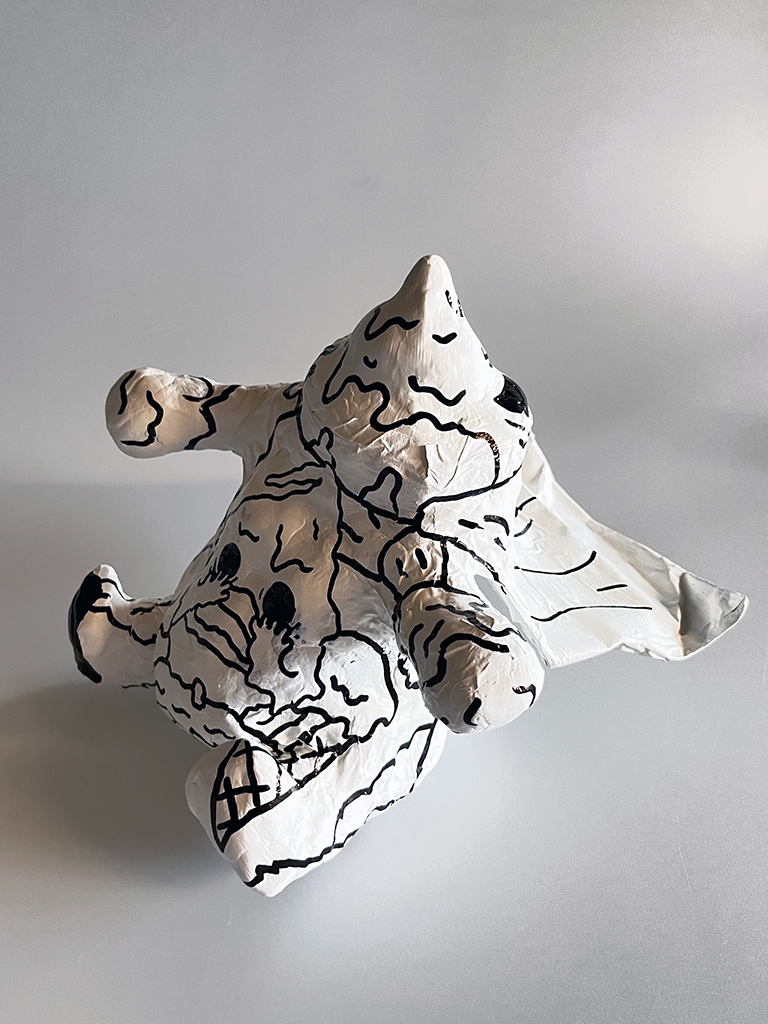 Humourous Comic and Sculpture