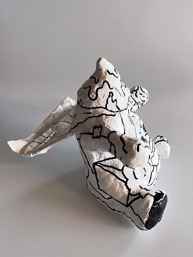 Humourous Comic and Sculpture