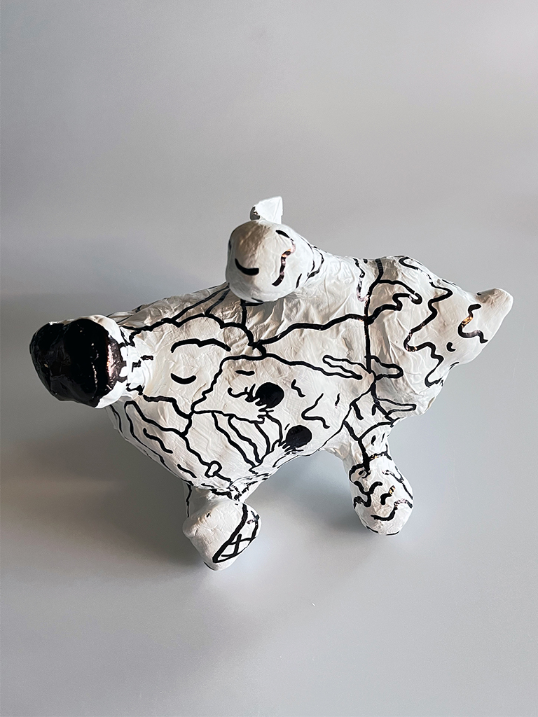 Humourous Comic and Sculpture